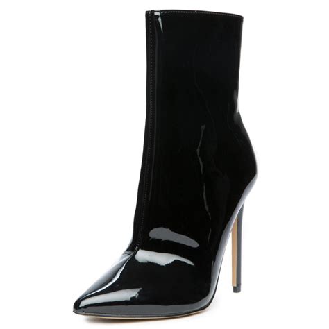 steve madden black heeled boots|steve madden black patent boots.